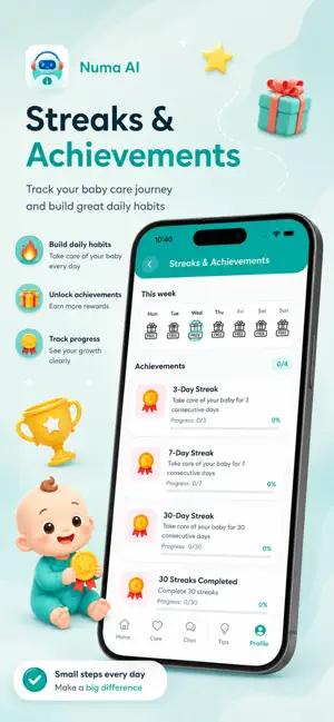 Numa: Chăm sóc bé screenshot 4