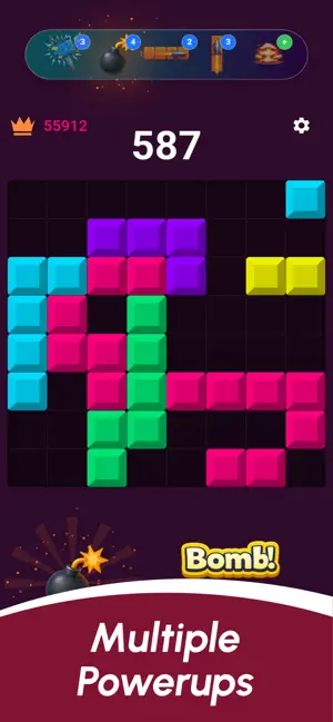 Block Crush: Fun Puzzle Game screenshot 1