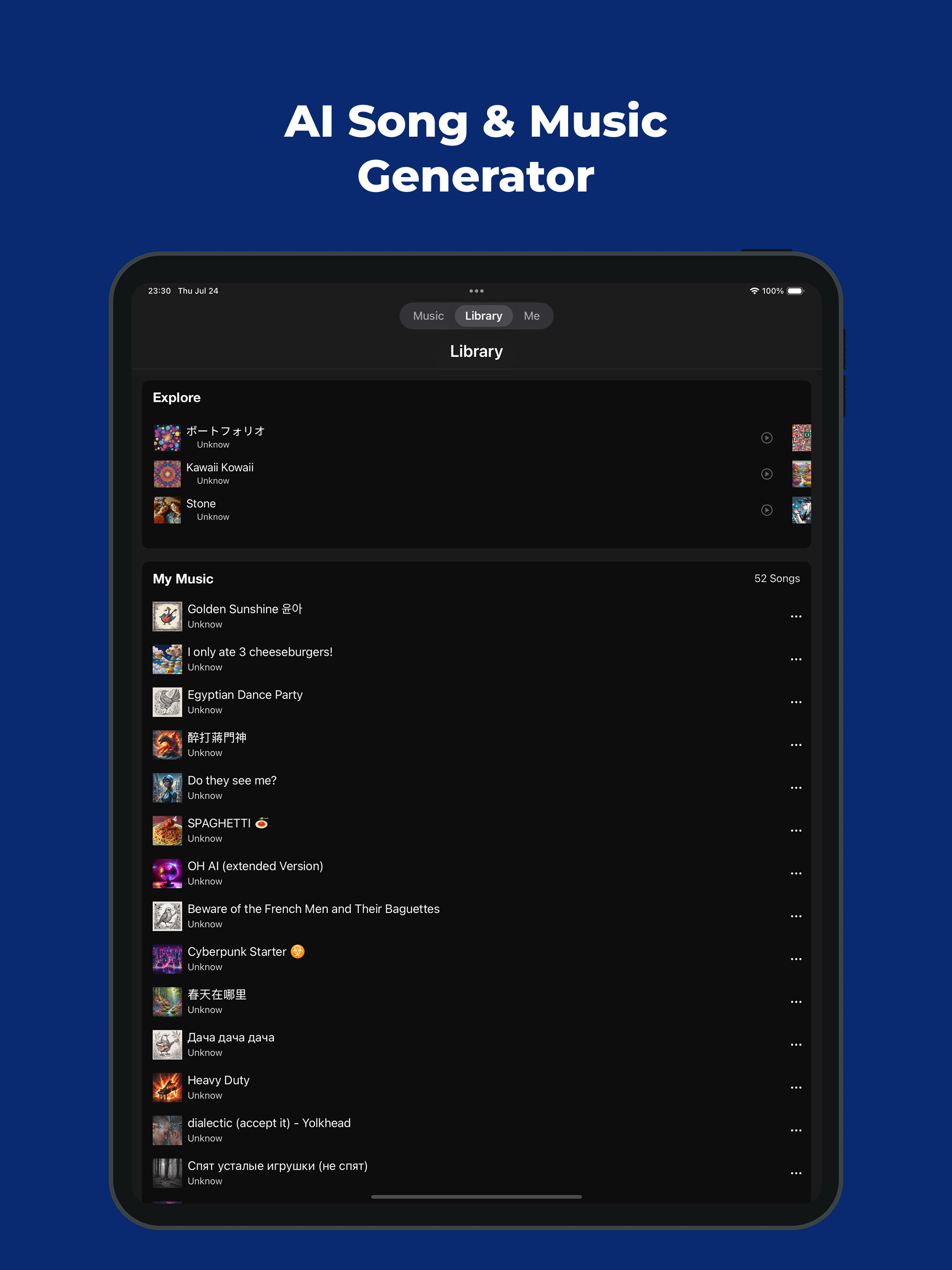 Music Creator: Song Generator
