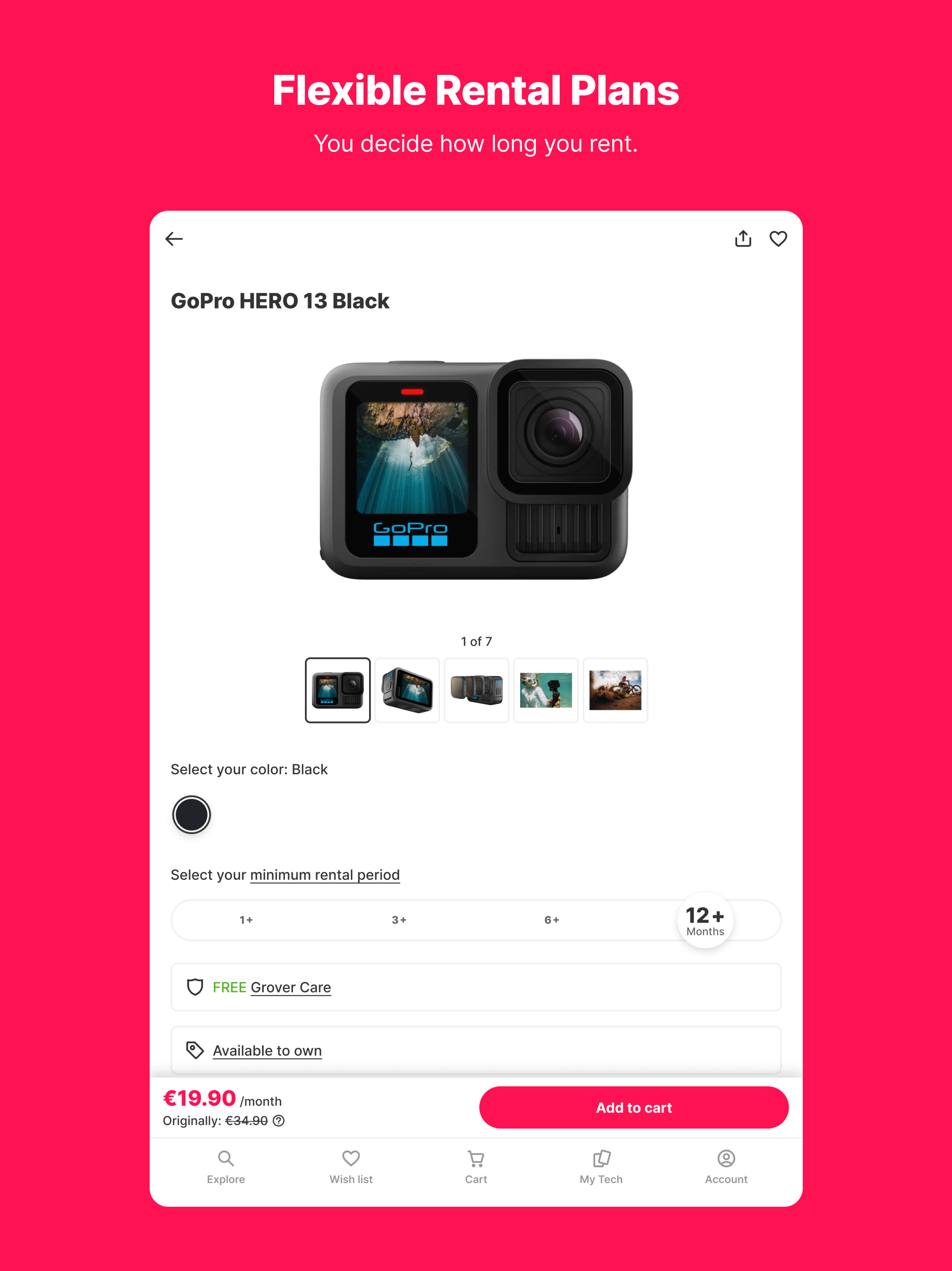 Grover – rent tech flexibly screenshot 9
