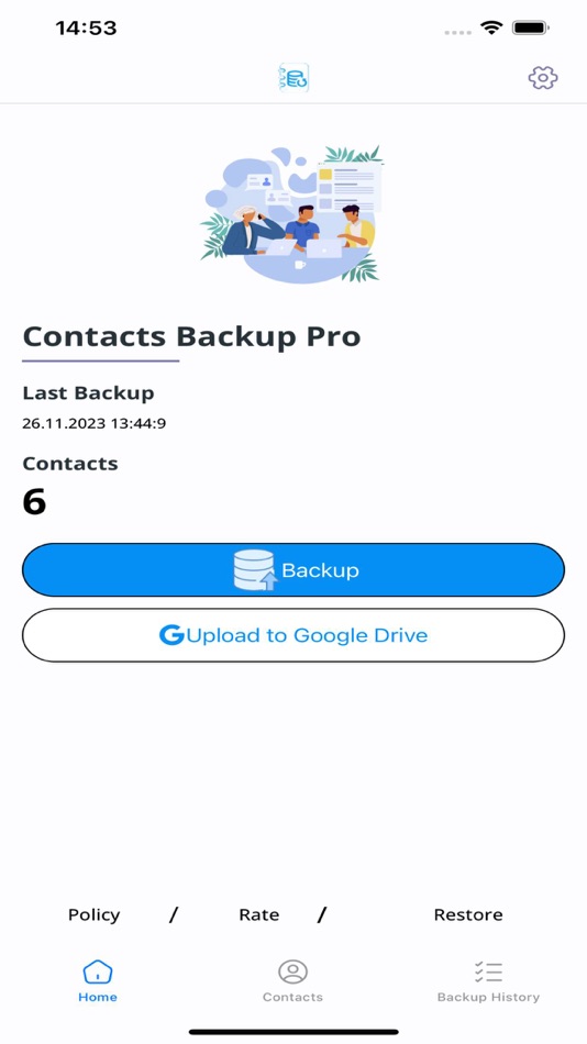 #1. Contact Transfer: Smart Backup (iOS) 由: EVREN AY