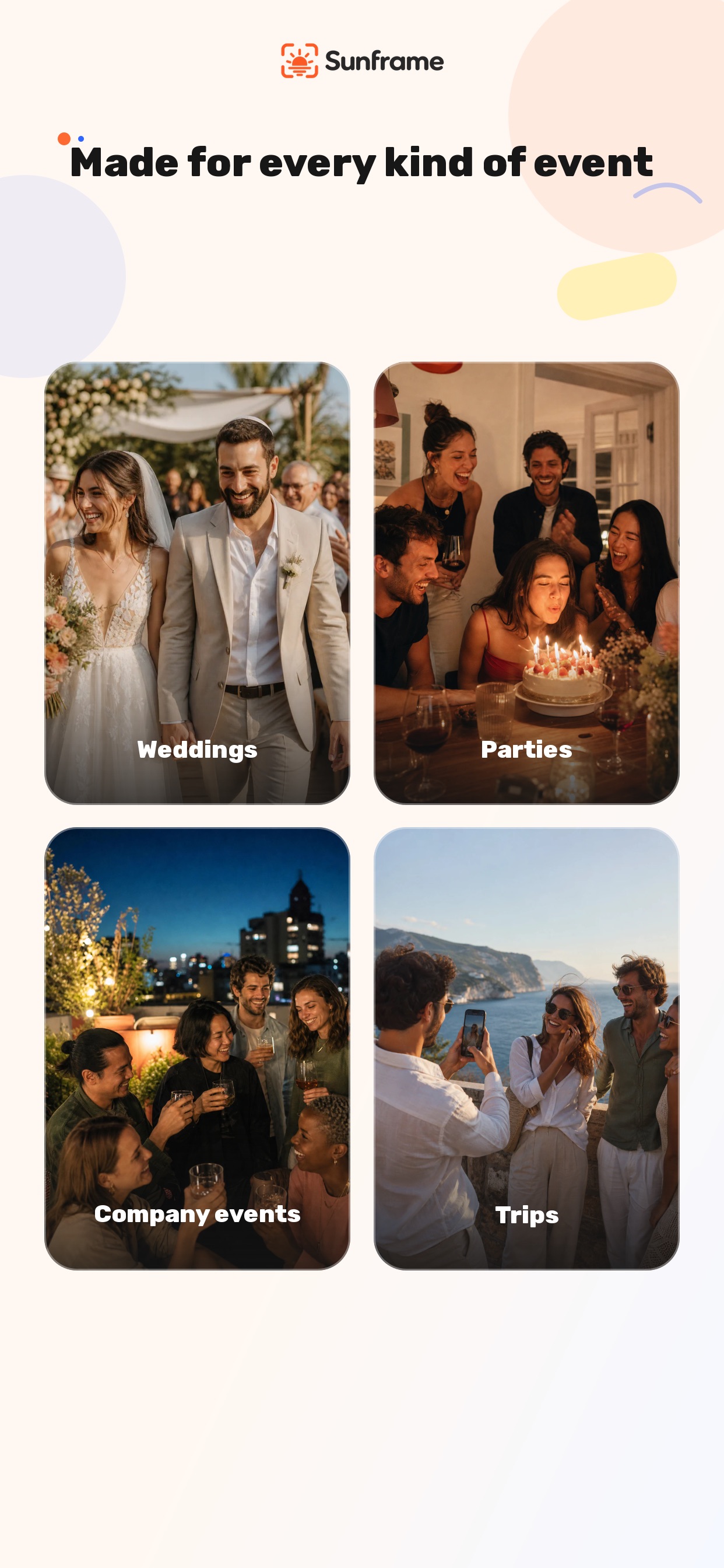 Screenshot 5 of Sunframe: Wedding Photos