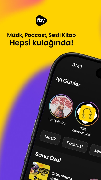 fizy – Music & Podcast screenshot-0