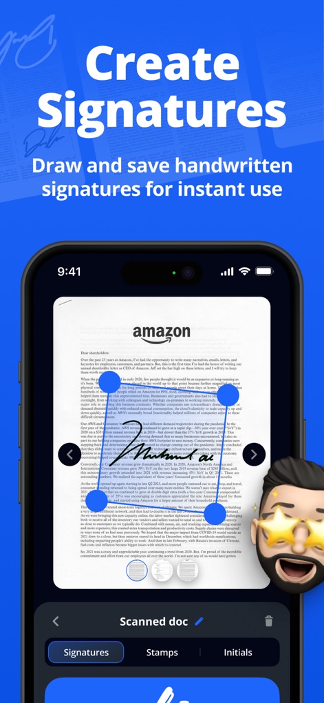 Sign Documents: Signature PDF - Business App | MWM