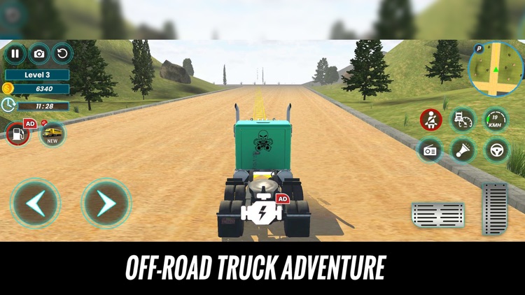 Offroad Euro Truck Games 3D