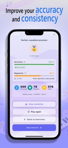 NoteRider – Sight Reading screenshot