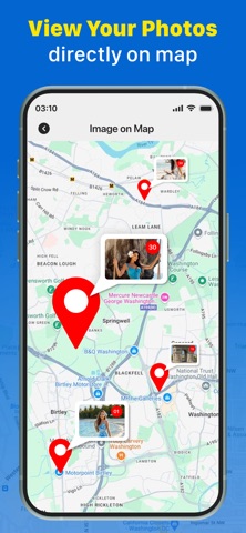 GPS Map Camera- Live Timestamp iPhone screenshot