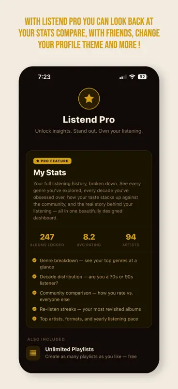Listend screenshot 7 of 7