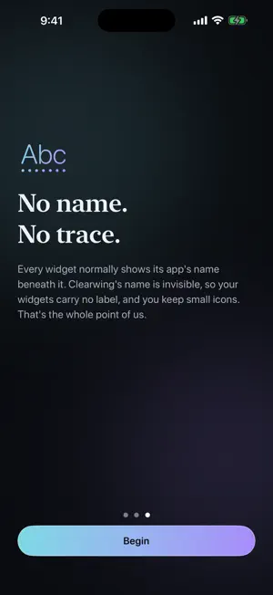 Clearwing: Transparent Widgets screenshot 3