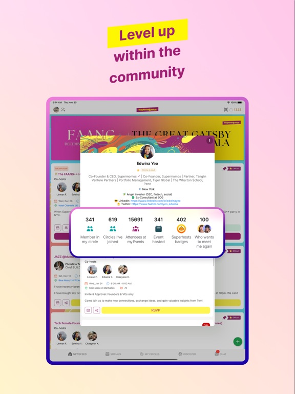 Screenshot #6 pour Supermomos: Socialize & Learn