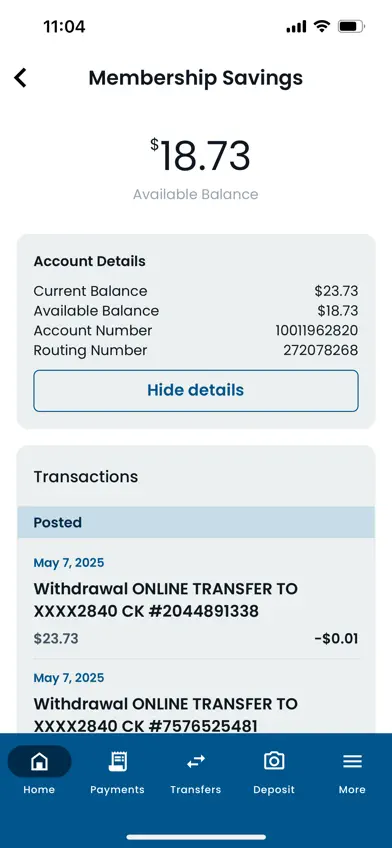 Lake Trust Mobile Banking screenshot 2