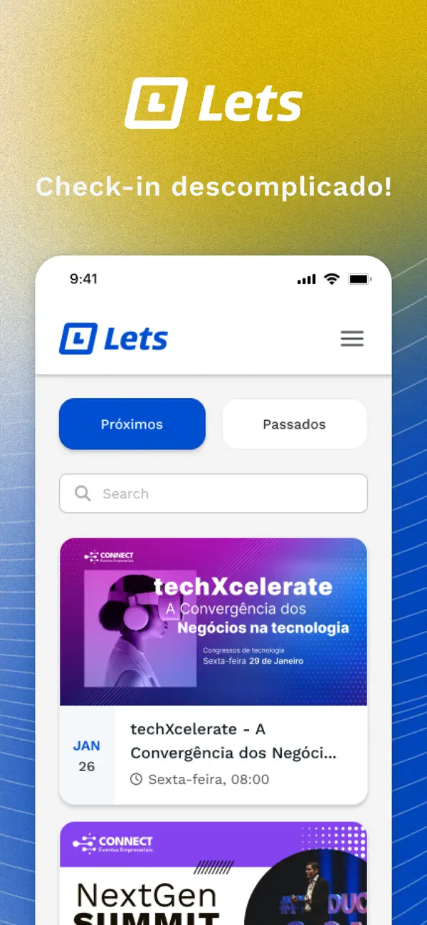 Screenshot #1 pour Lets Events Checkin