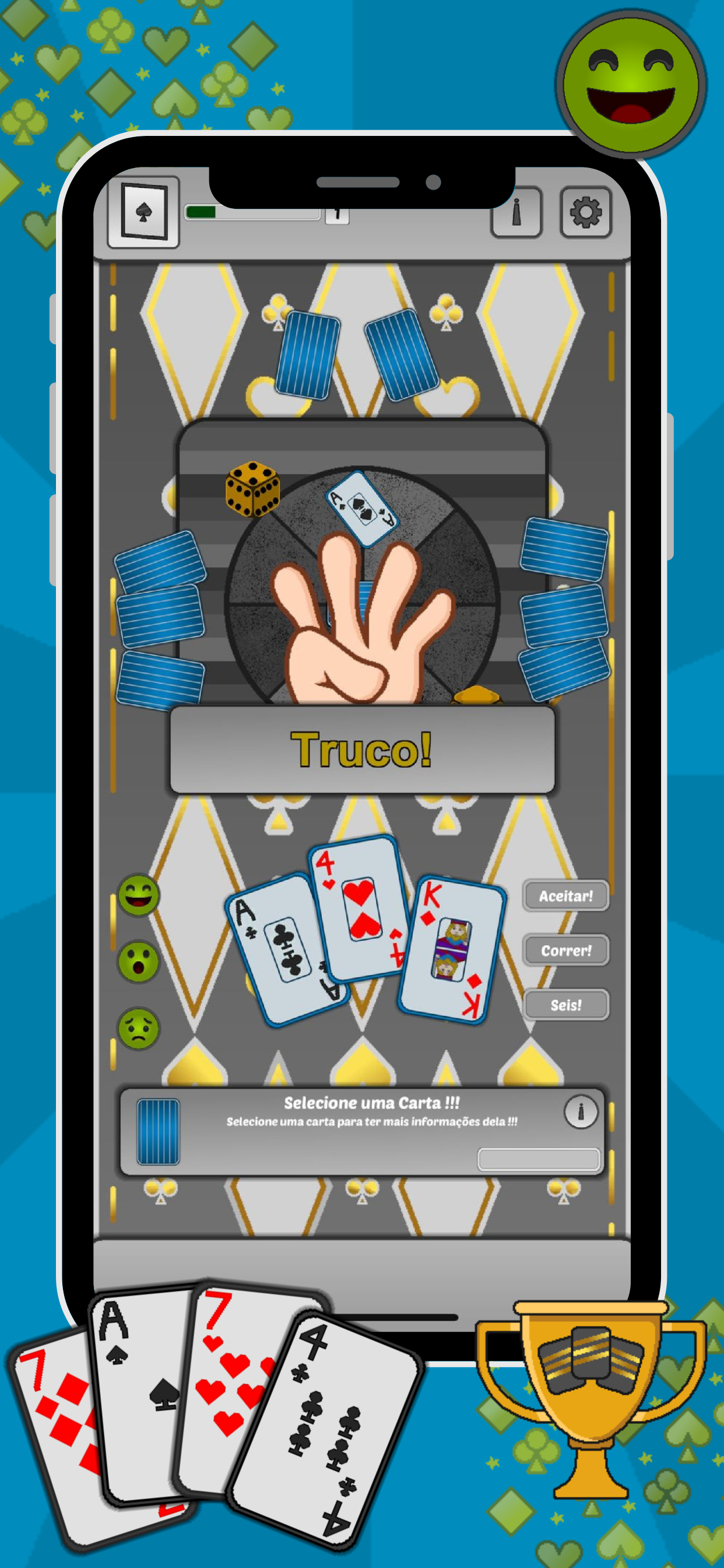 Truco Mineiro: Jogo de Cartas screenshot 8