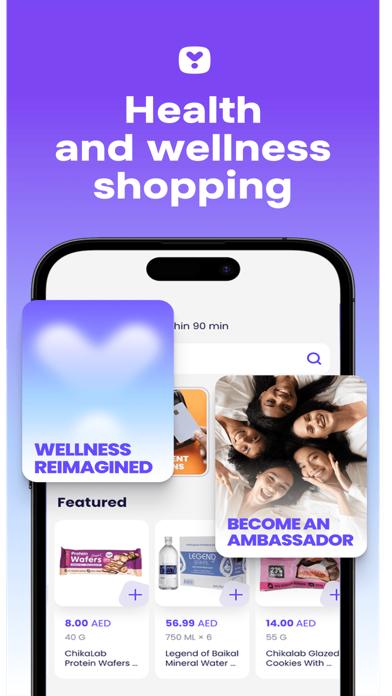 YallaMarket Wellness Delivery Screenshot
