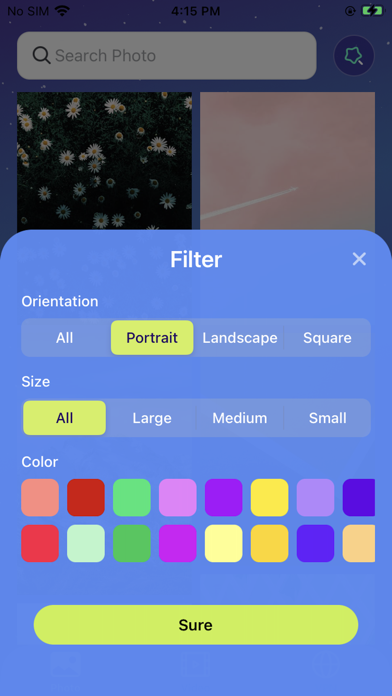 App screenshot