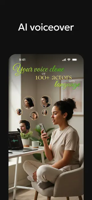 Verba: Auto Captions AI iPhone screenshot 4