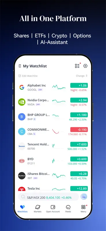 Webull: Invest. Trade. screenshot 2 of 9