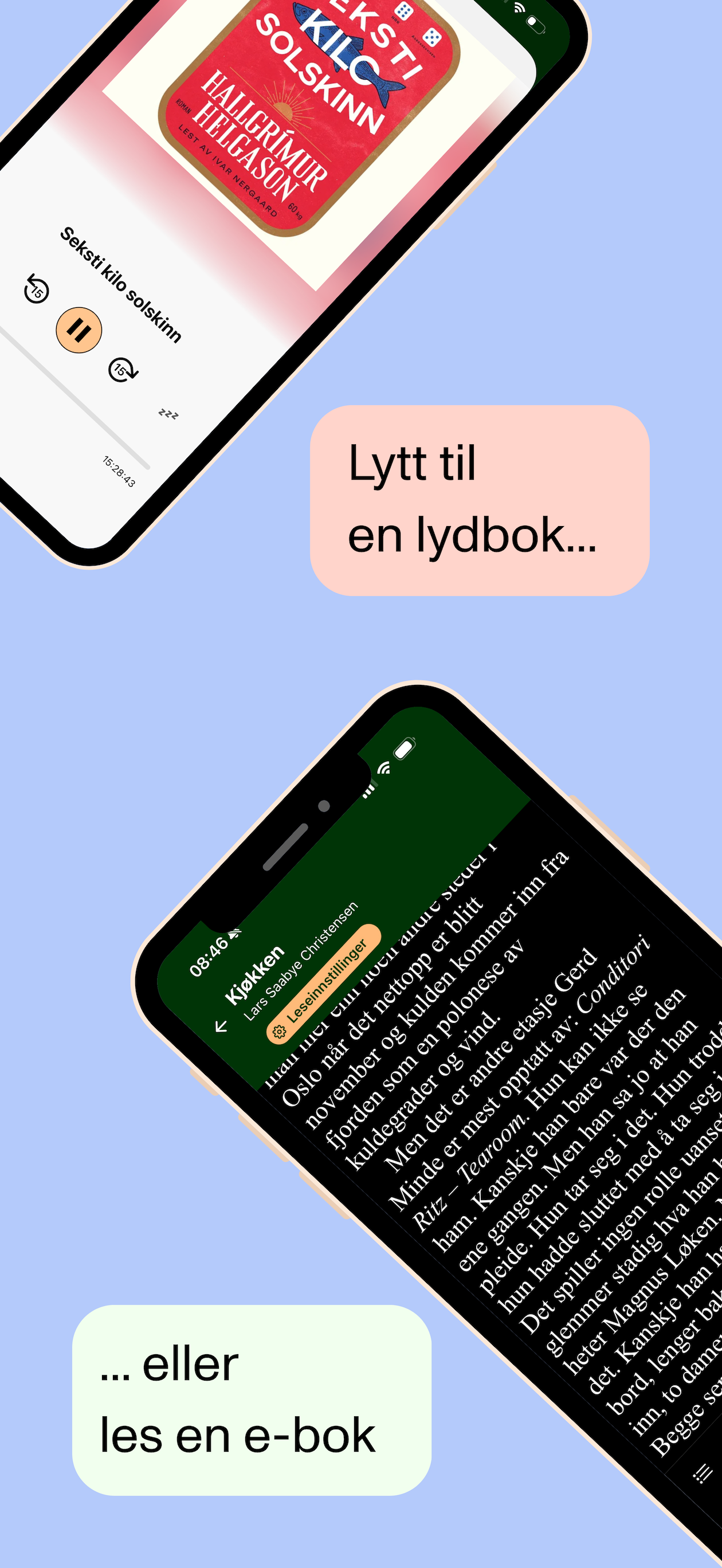 Bokbasen Les screenshot 3
