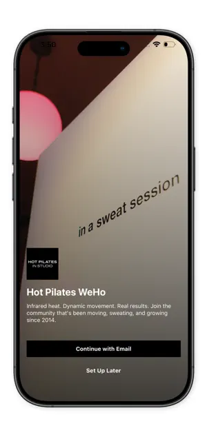 Hot Pilates WeHo screenshot 1