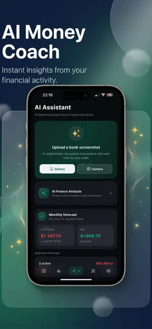 Finance App: AI Tracker screenshot 4