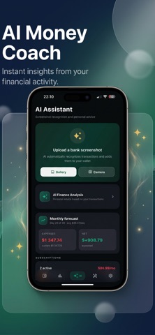 Finance App: AI Tracker Screenshot 4 of 9