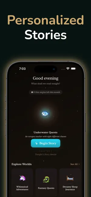 TellieTales: Bedtime Stories screenshot 1