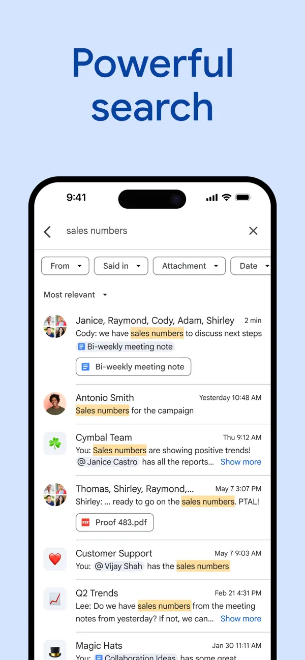 #4. Google Chat (iOS) 作者: Google