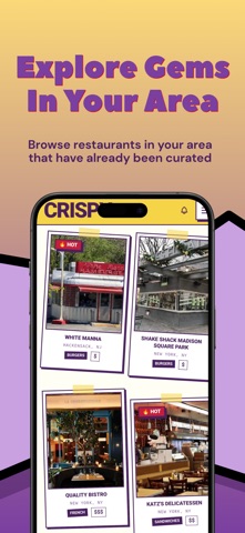Crispy List - Dining Reviews screenshot