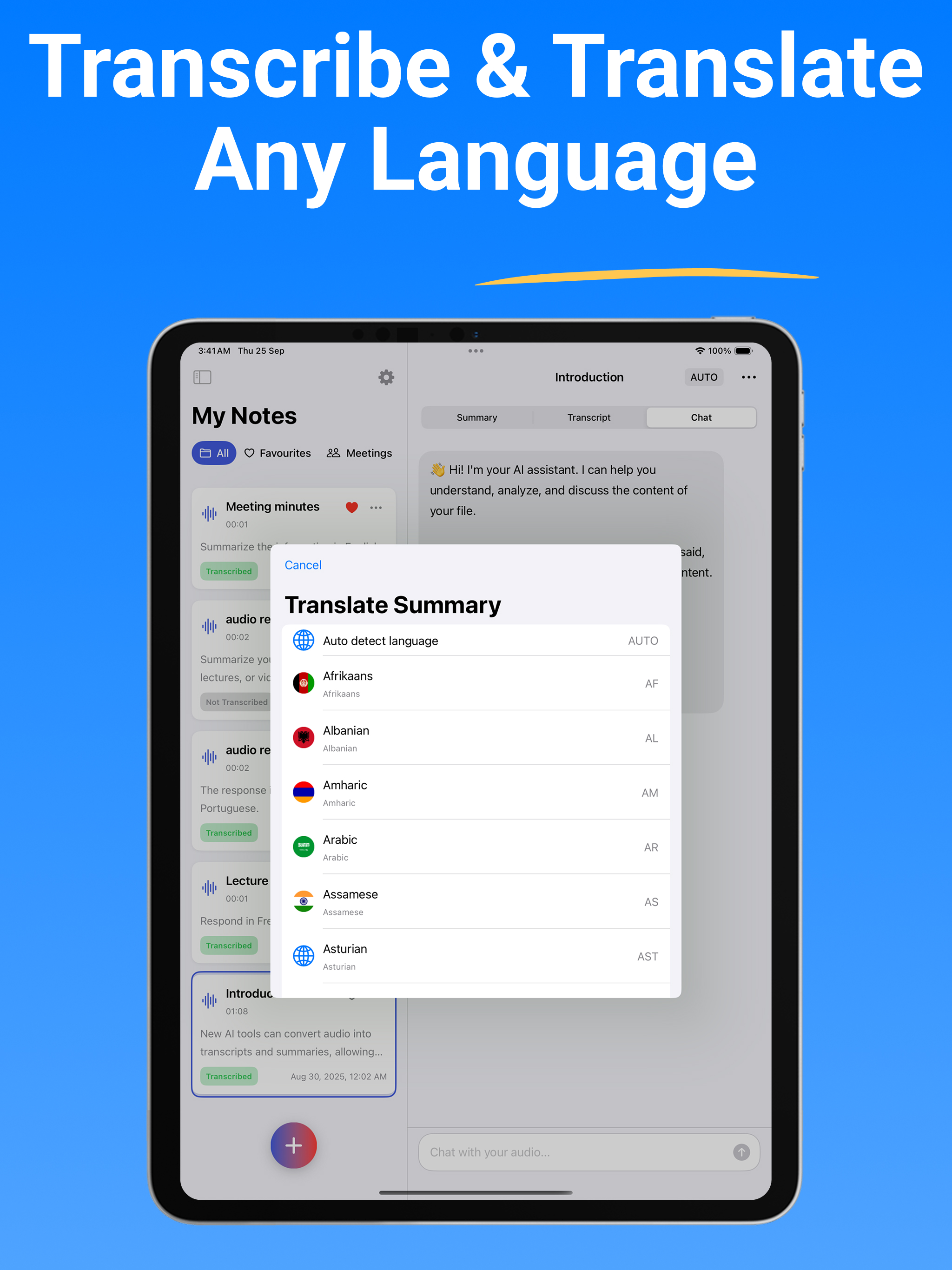 AI Summary: Meeting Note Taker screenshot 17