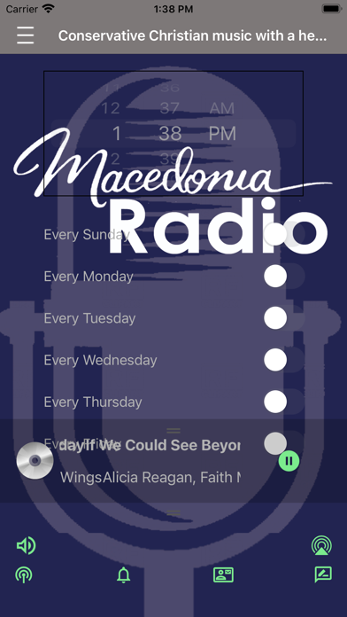 MWBR Radio iPhone screenshot 4 - Entertainment app