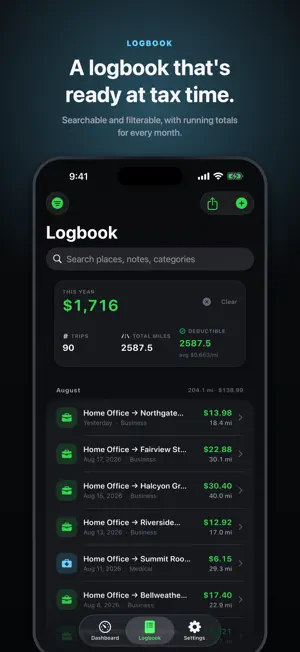 TaxMile: Mileage Tracker screenshot 3