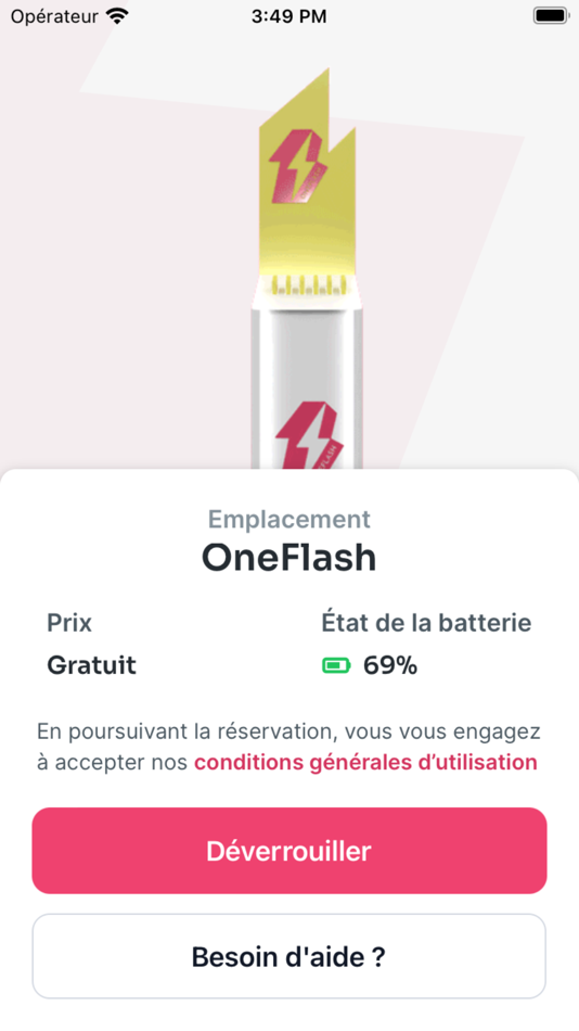 #1. OneFlash (iOS) 由: OneFlash