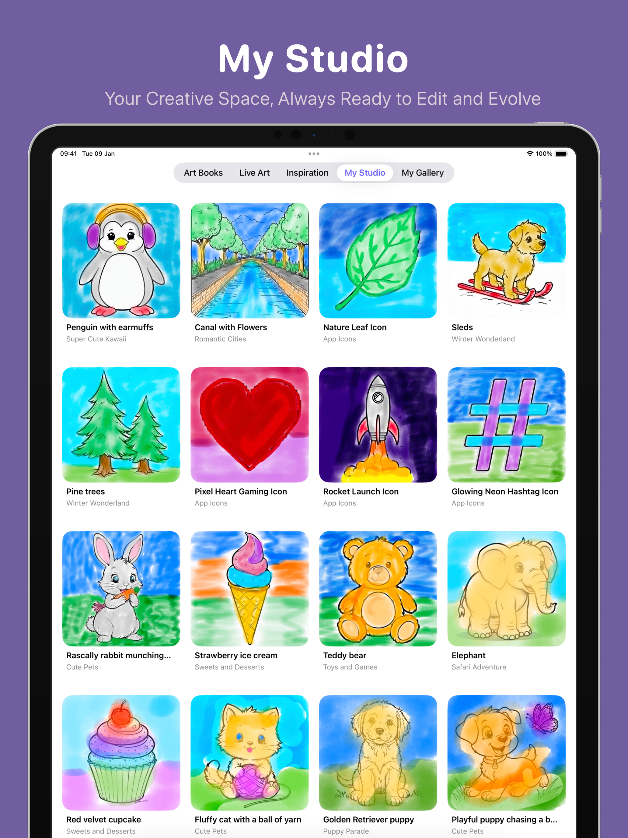 Kala: AI Art Coloring Book screenshot 13