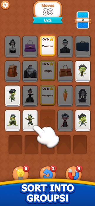 Toon Sort : Card Match Screenshot 1 of 4