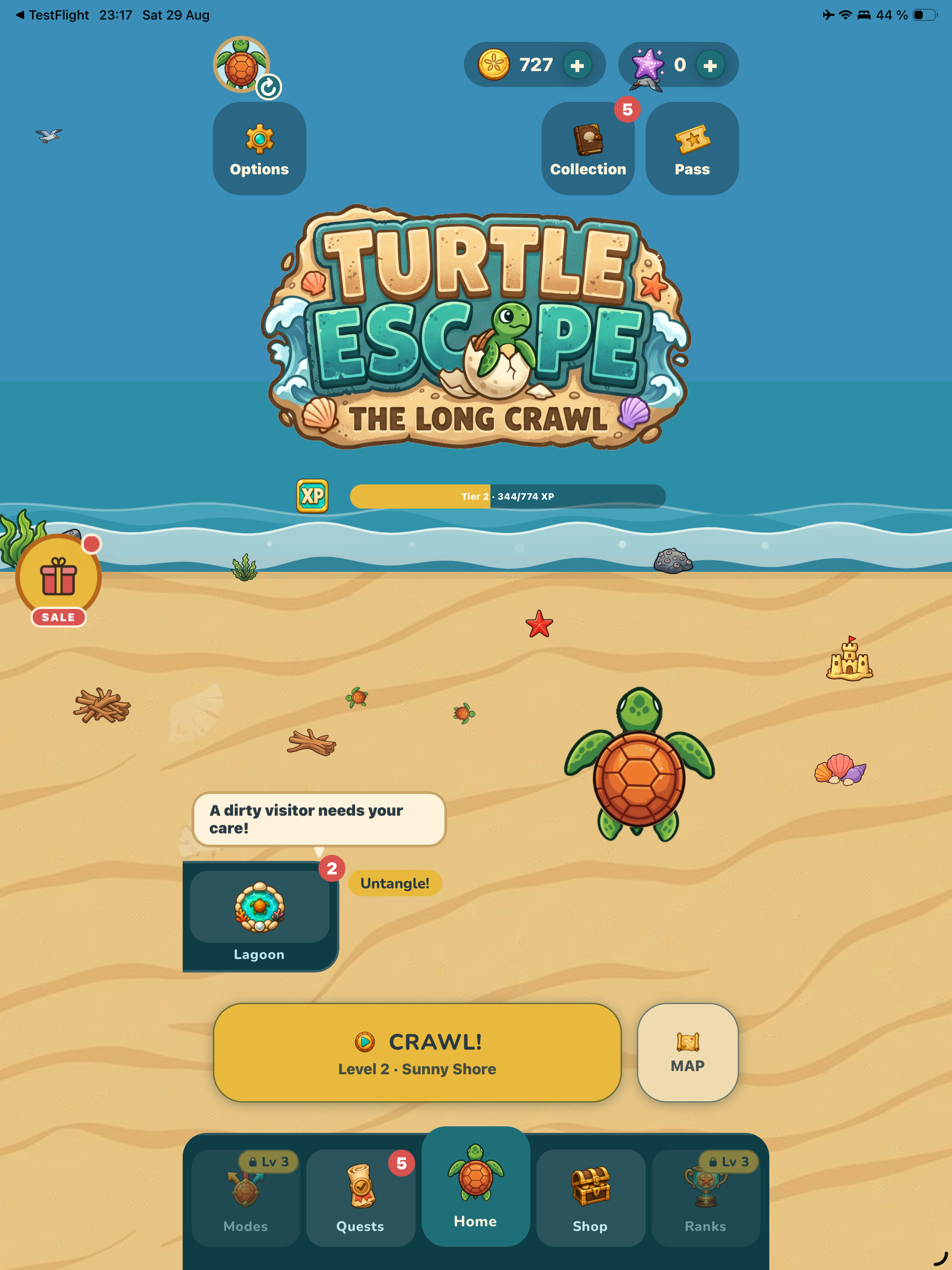 Turtle Escape: The Long Crawl screenshot 11