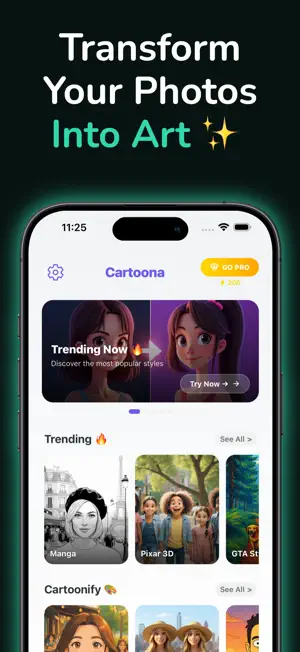 Cartoona: AI Photo to Cartoon screenshot 1