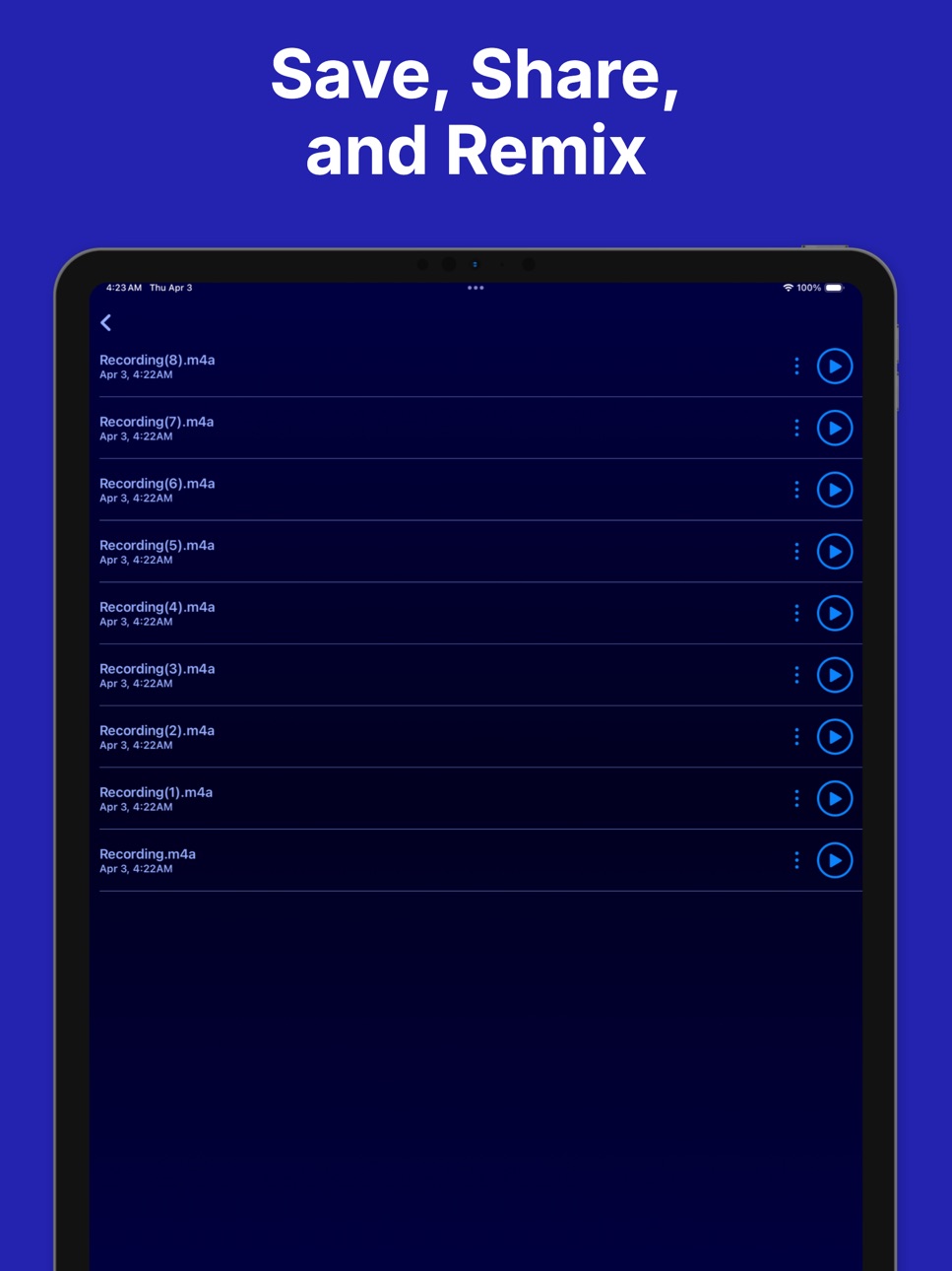 iPad screenshot