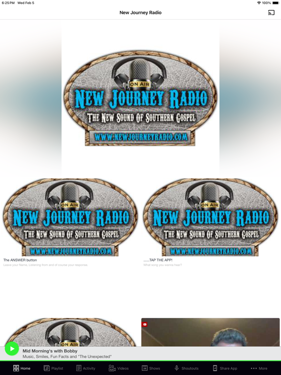 Screenshot #4 pour New Journey Radio