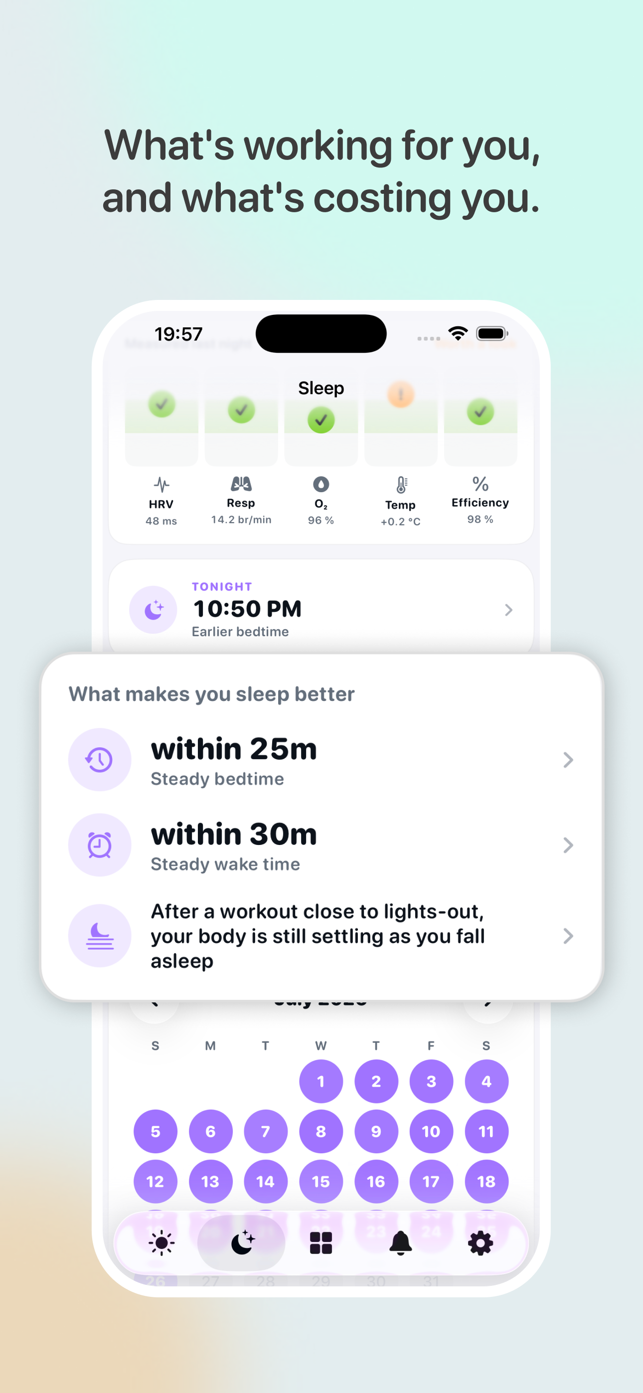 StatGrove: Recovery & Sleep screenshot 3