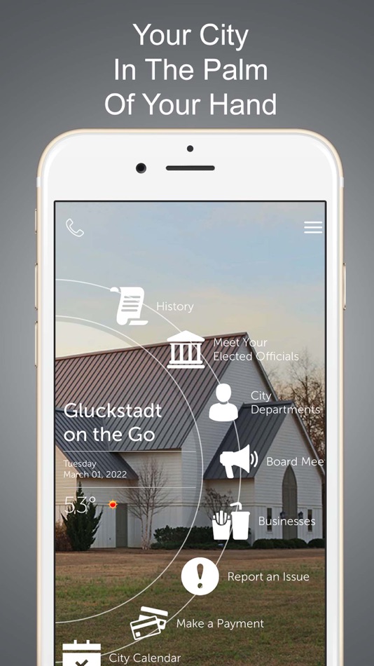 #2. Gluckstadt on the Go (iOS) 由: City of Gluckstadt