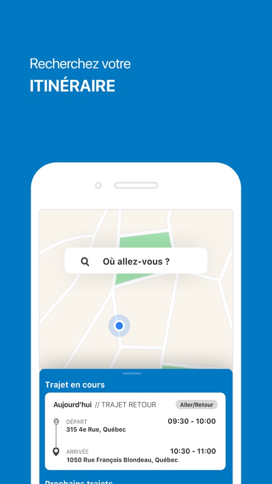 #2. Accès TA (iOS) 由: Réseau de Transport de la Capitale