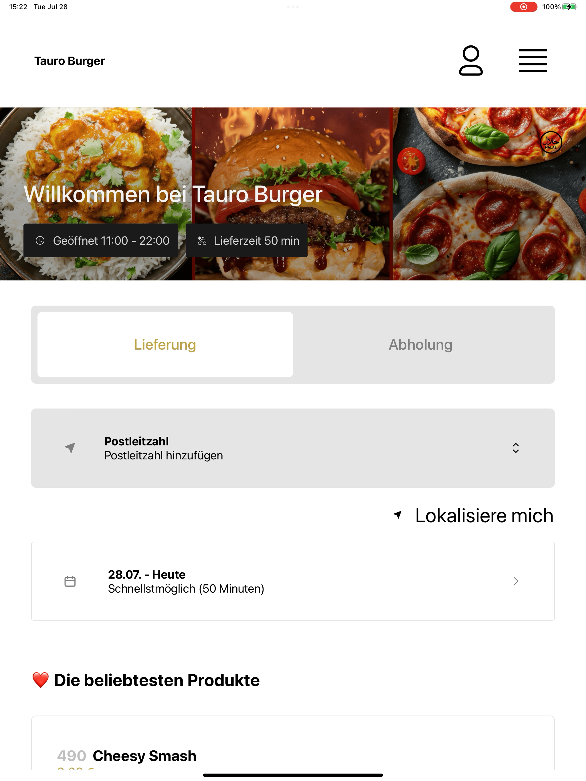 Tauro Burger screenshot 7