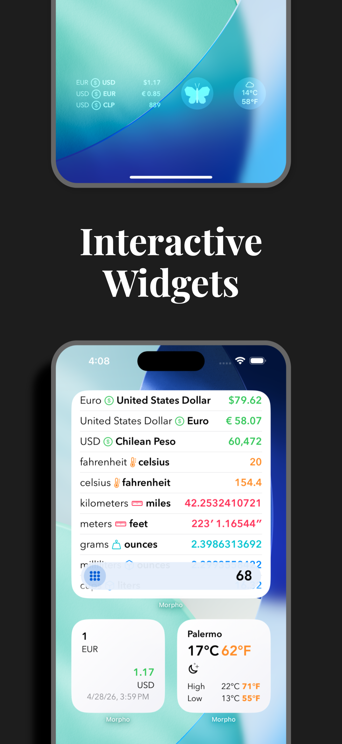 Morpho Convert Currency & Unit