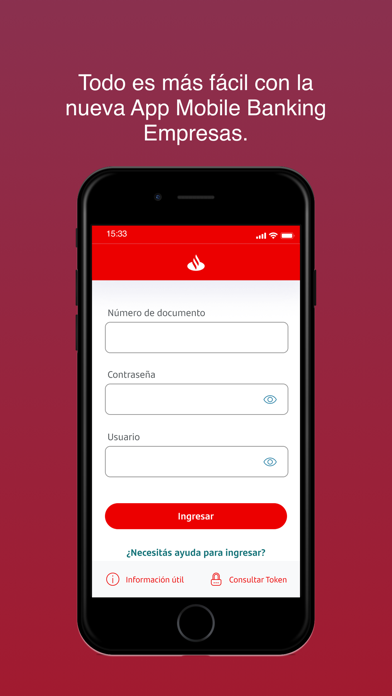 Screenshot #1 pour Santander Argentina Empresas