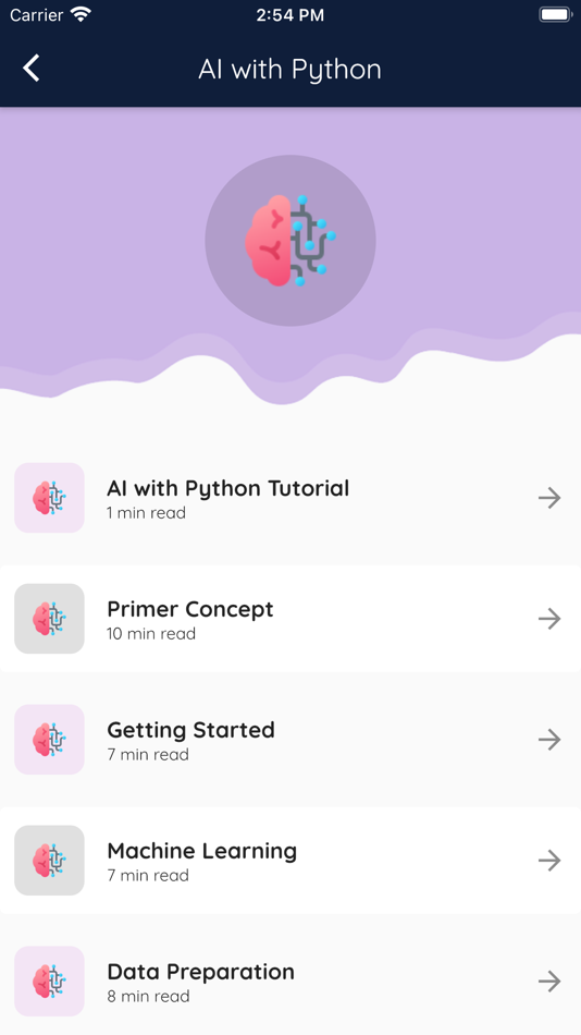 #8. Artificial Intelligence Guide (iOS) By: Muhammad Mubeen