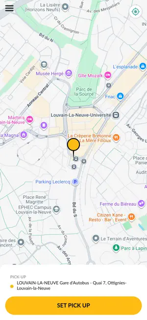 TAXI-ME Belgium. screenshot 2