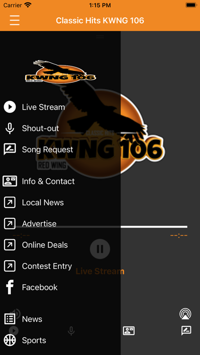 KWNG 106 Screenshot