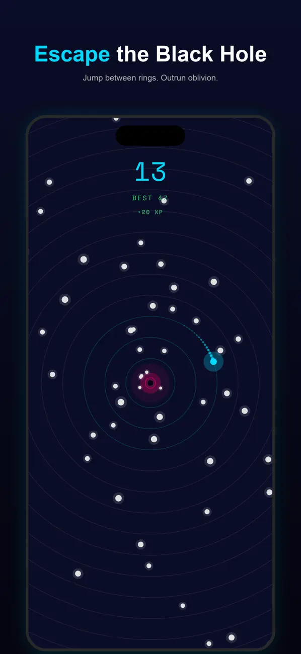 Screenshot #1 pour Outring: Black Hole Escape