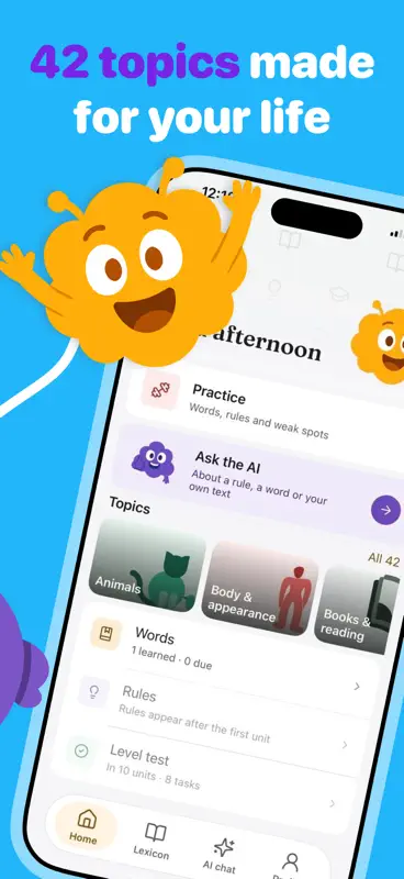 Quobble - AI Learn Language screenshot 3 of 6