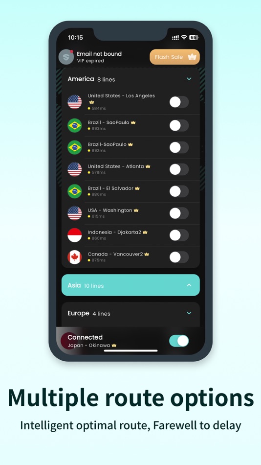 #4. SuperSurf VPN -Fast & Safe VPN (iOS) 由: 深圳微晨科技有限公司